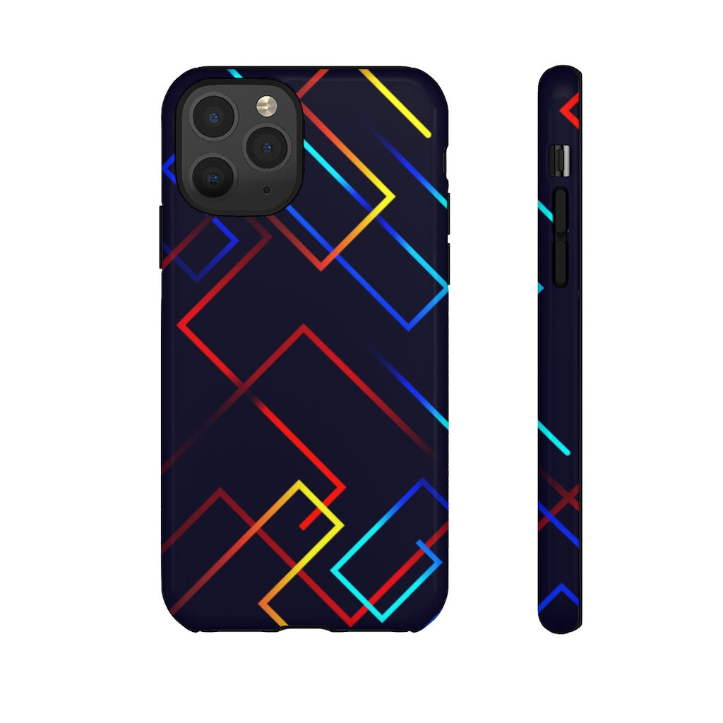 Tangled Geometric iPhone Tough Cases