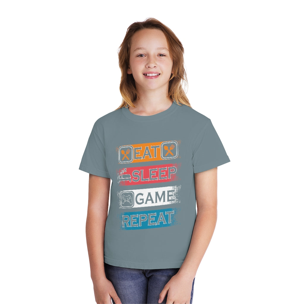 Game Repeat Youth Midweight Tee