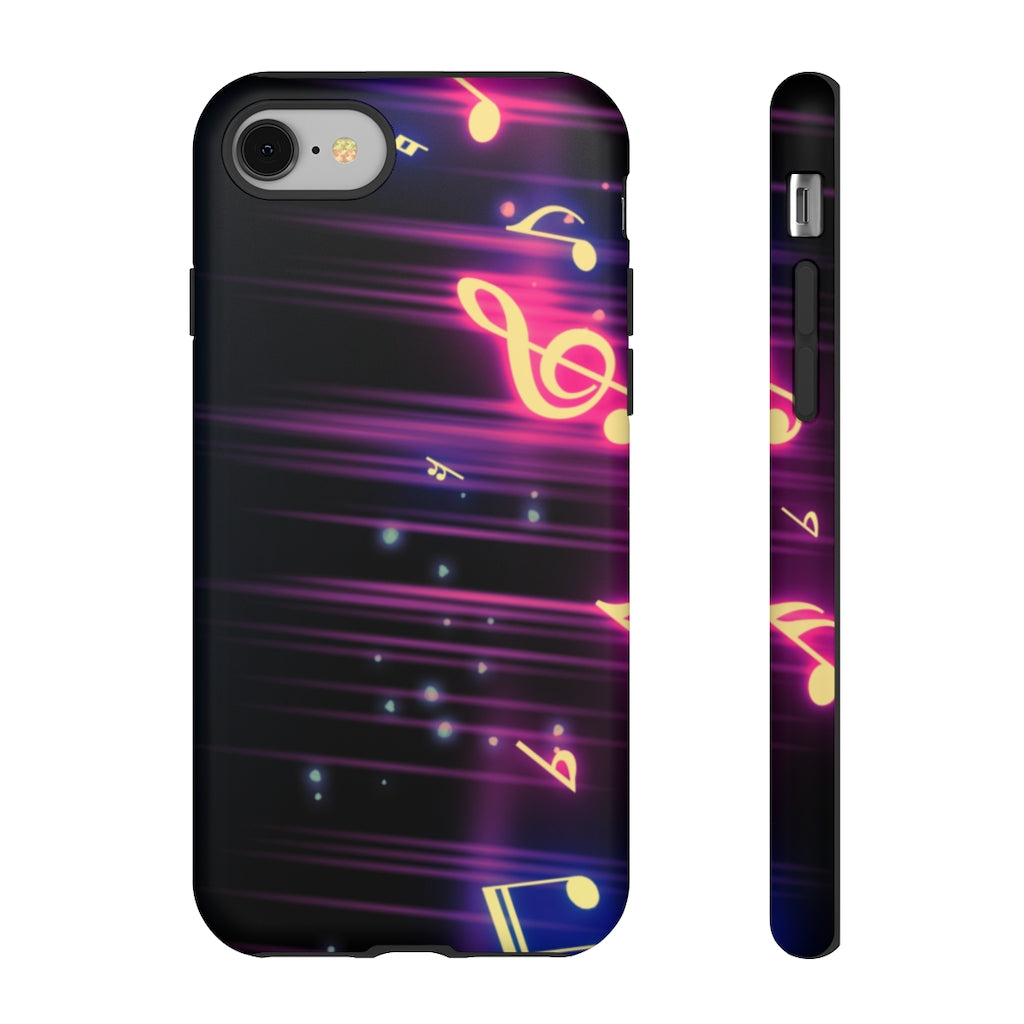 Glitch Music iPhone Tough Cases