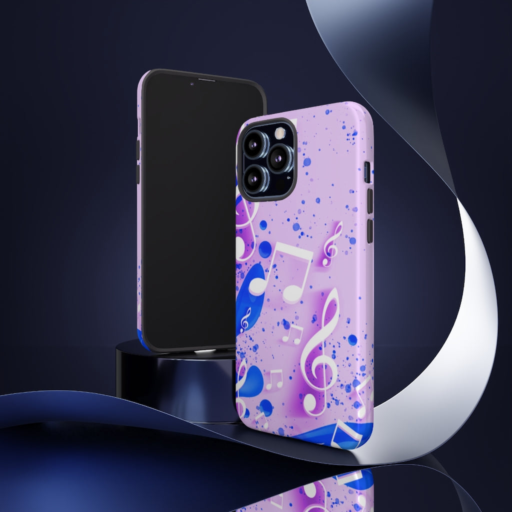 Splash Of Music iPhone Tough Cases