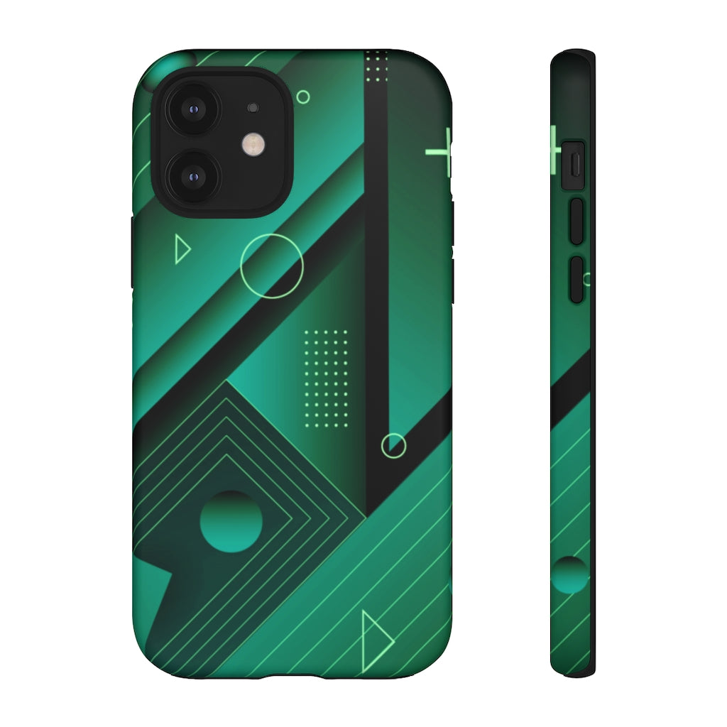 Micro Geometric iPhone Tough Cases
