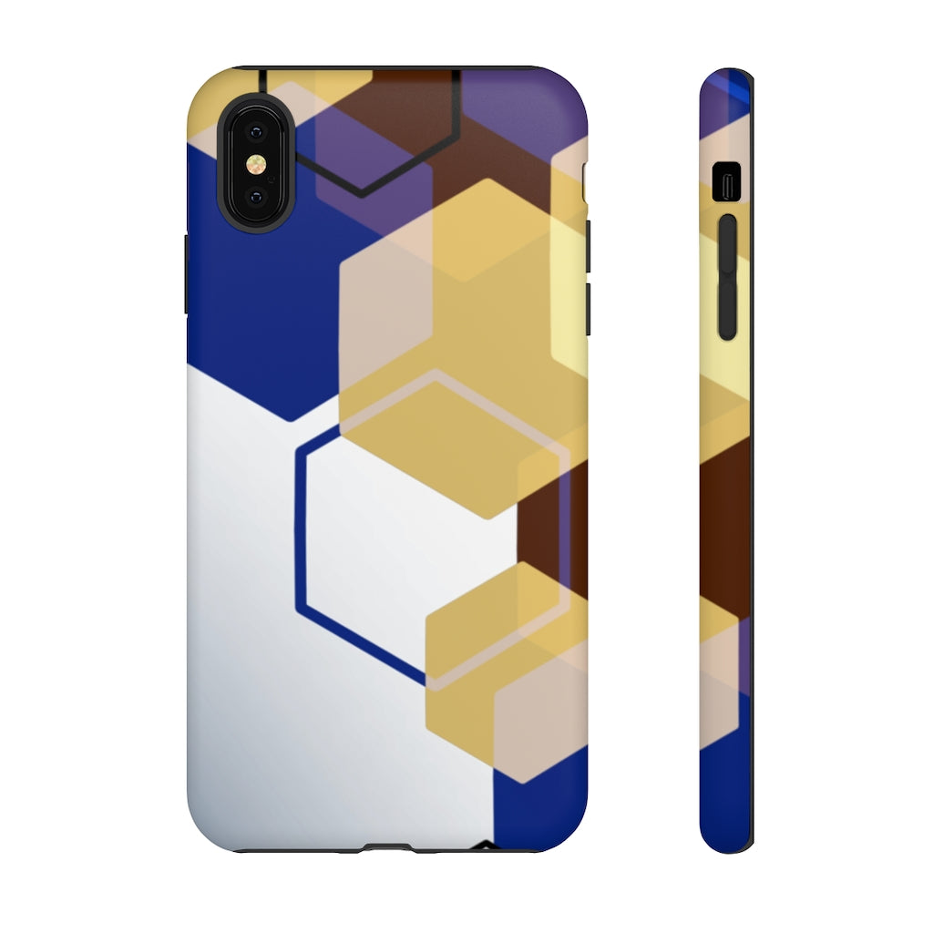Hexagon Geometric iPhone Tough Cases