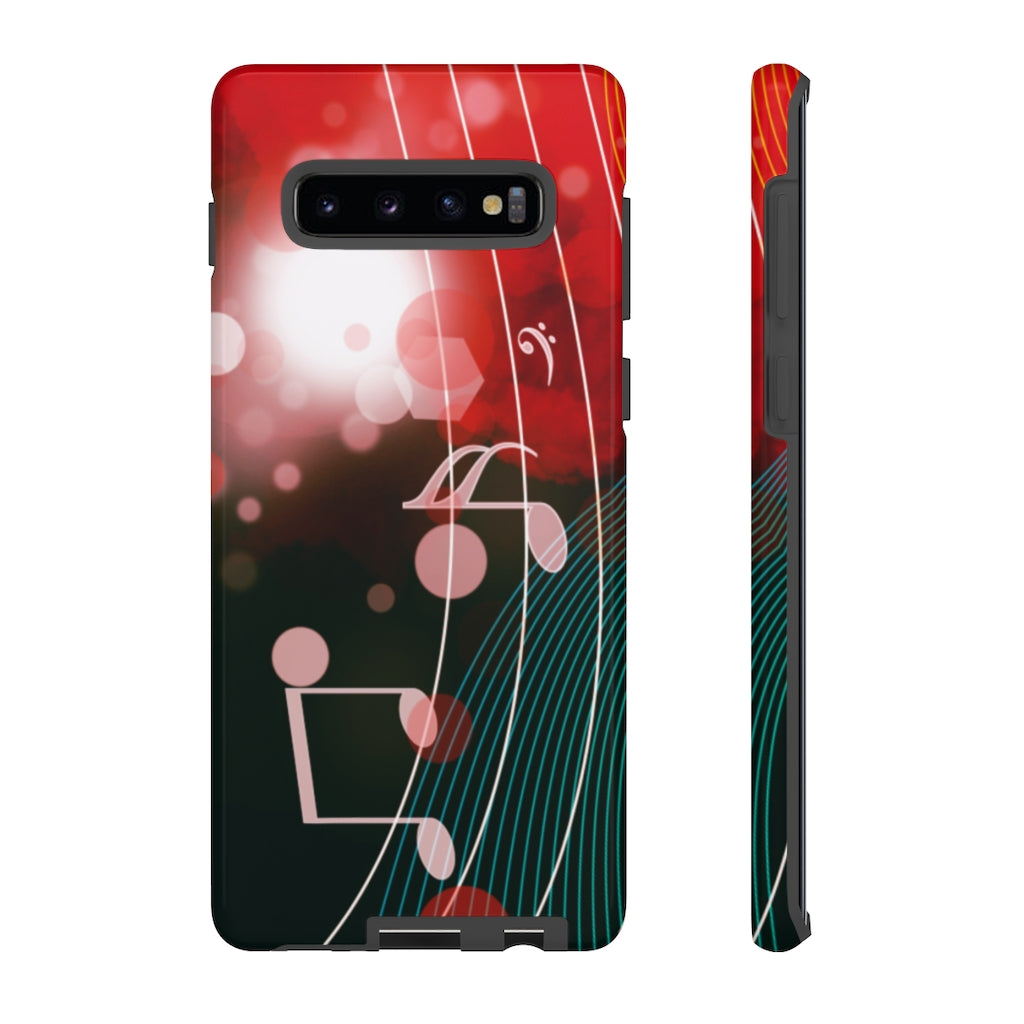 Lost Notes Music Samsung Galaxy Tough Cases