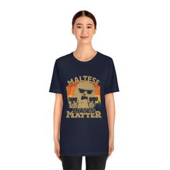 Maltese Lives Matter Unisex Jersey Short Sleeve Tee