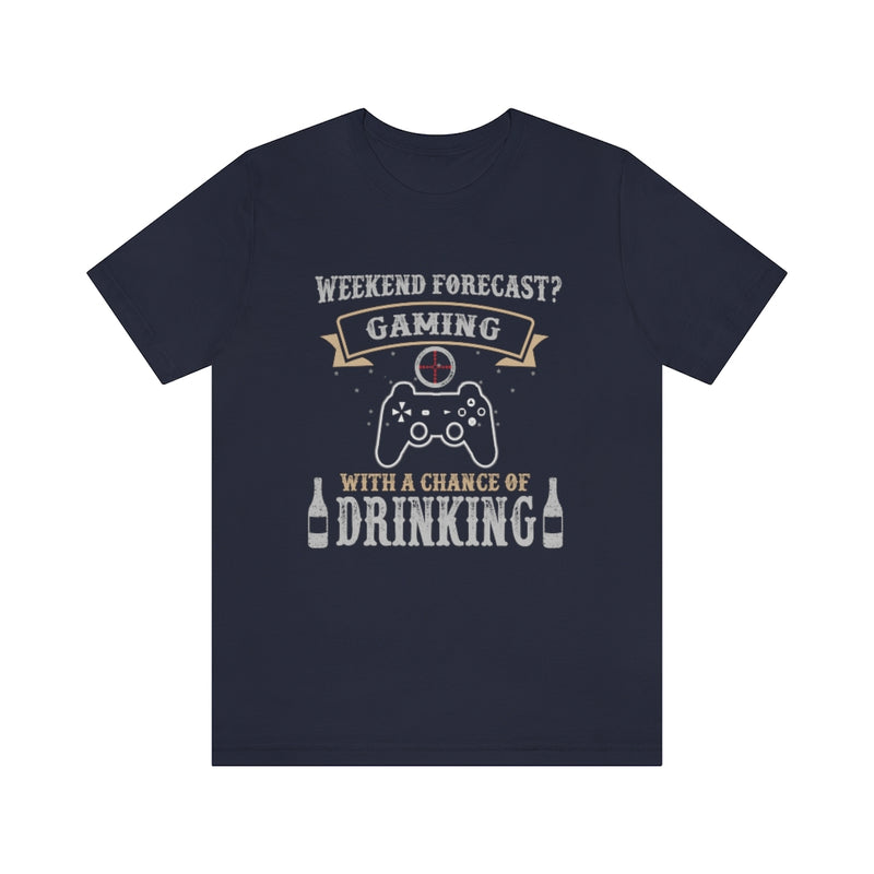 Weekend Forecast Unisex Jersey Short Sleeve Tee