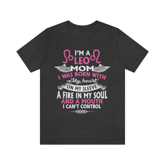 Leo Unisex Jersey Short Sleeve Tee