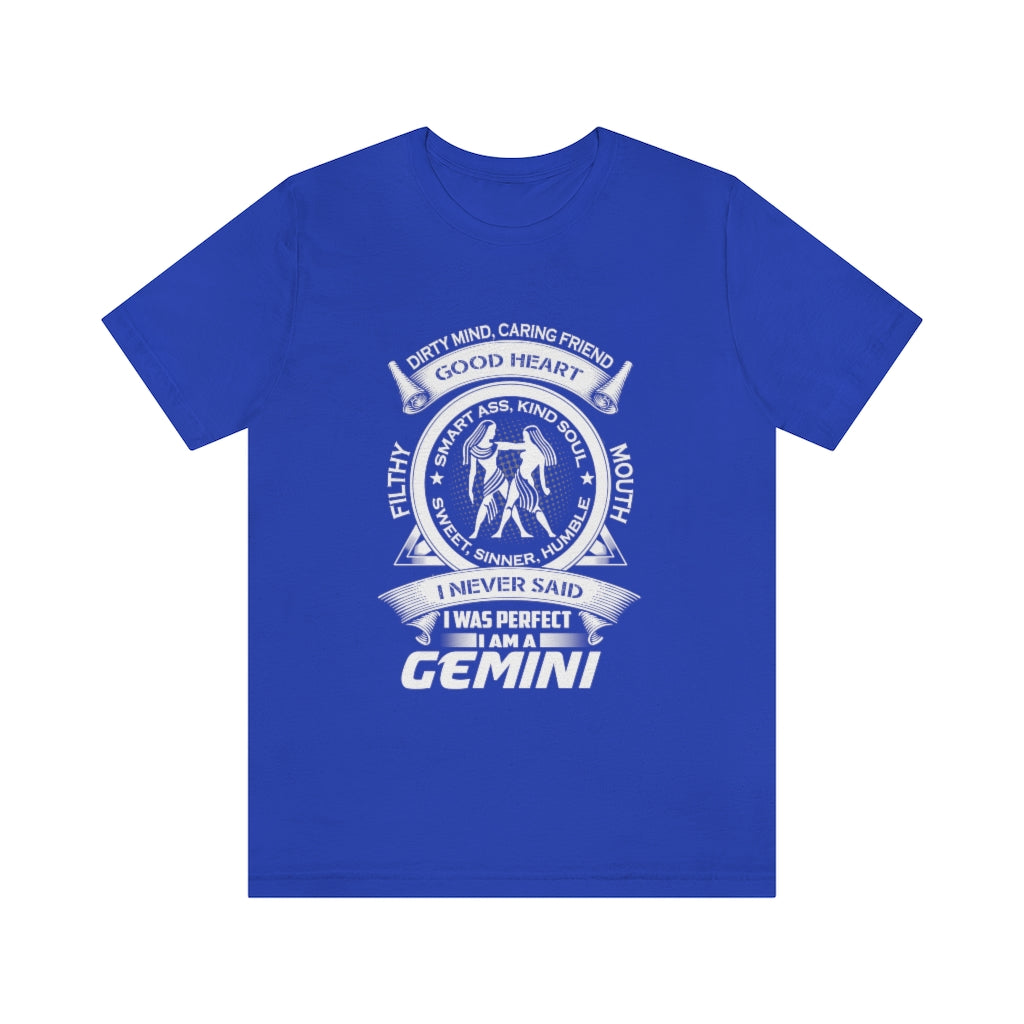 Gemini Unisex Jersey Short Sleeve Tee