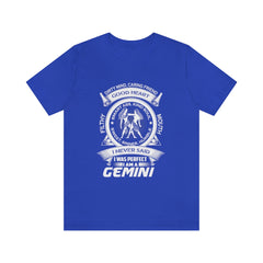 Gemini Unisex Jersey Short Sleeve Tee