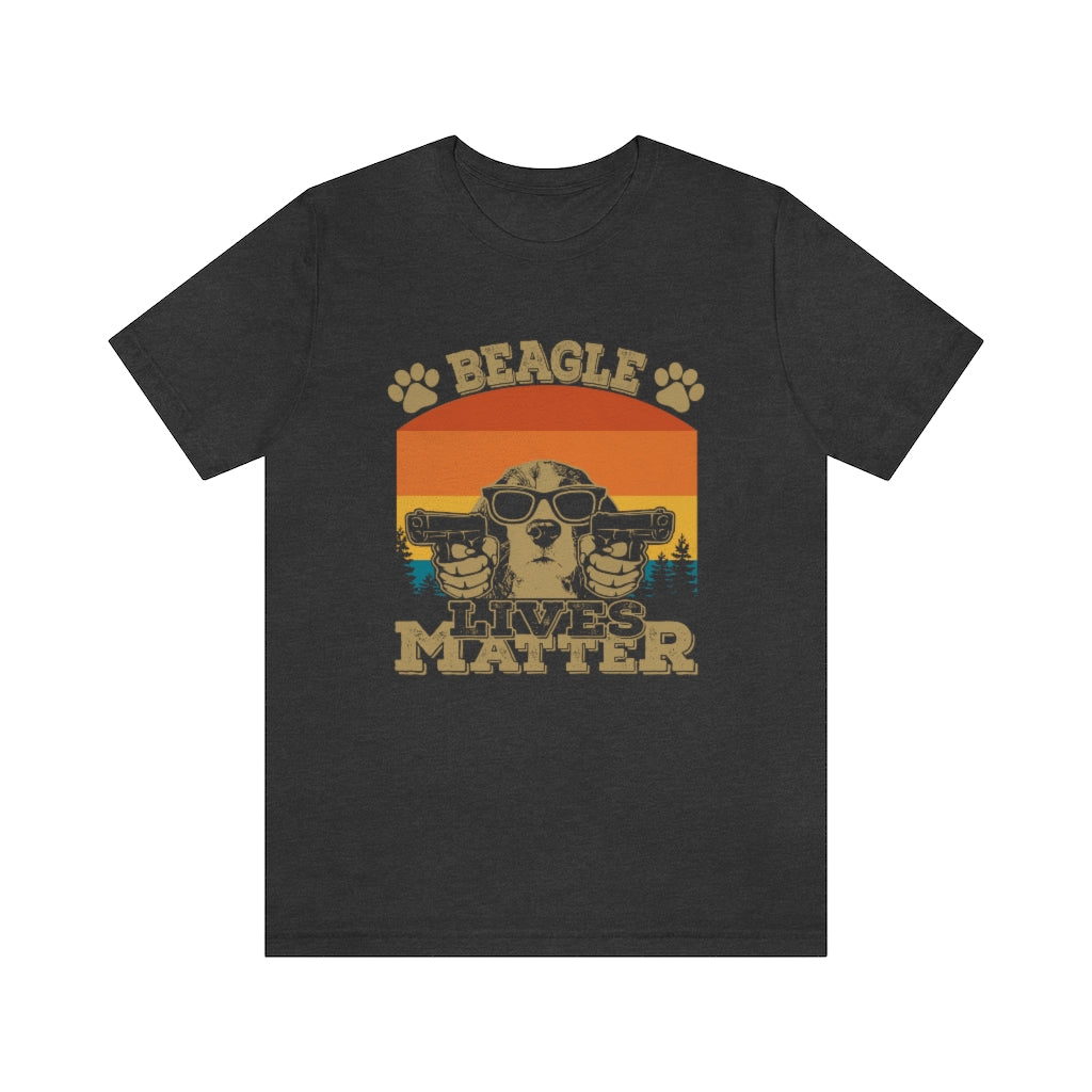 Beagle Lives Matter Unisex Jersey Short Sleeve Tee