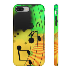 Lost Notes Music iPhone Tough Cases