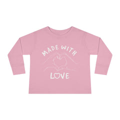 Made With Love Toddler Long Sleeve Tee