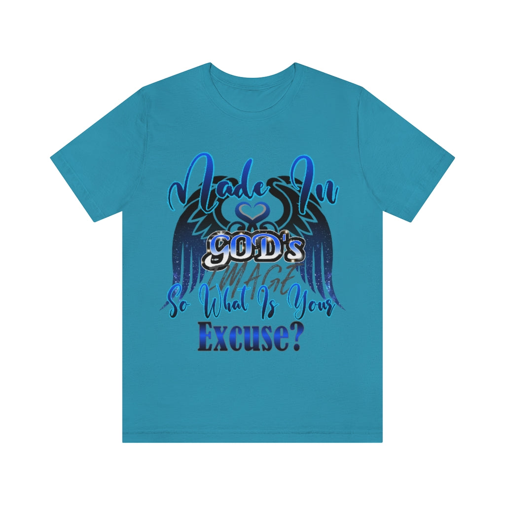 Made In Gods Image Unisex Jersey Short Sleeve Tee