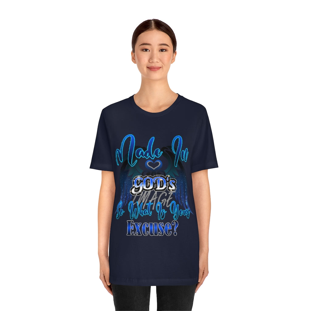 Made In Gods Image Unisex Jersey Short Sleeve Tee
