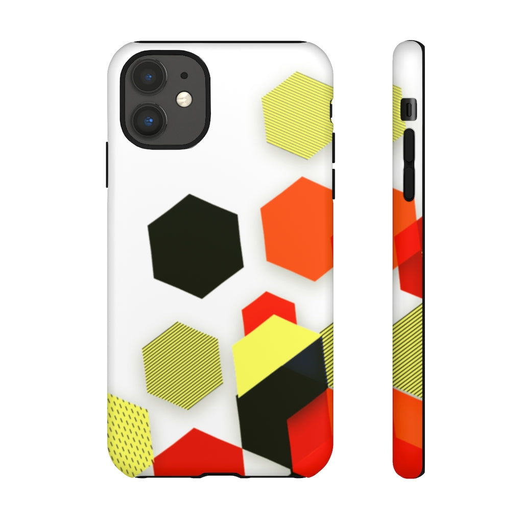Hexagon Geometric iPhone Tough Cases
