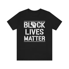 Black Lives Matter Unisex Jersey Short Sleeve Tee