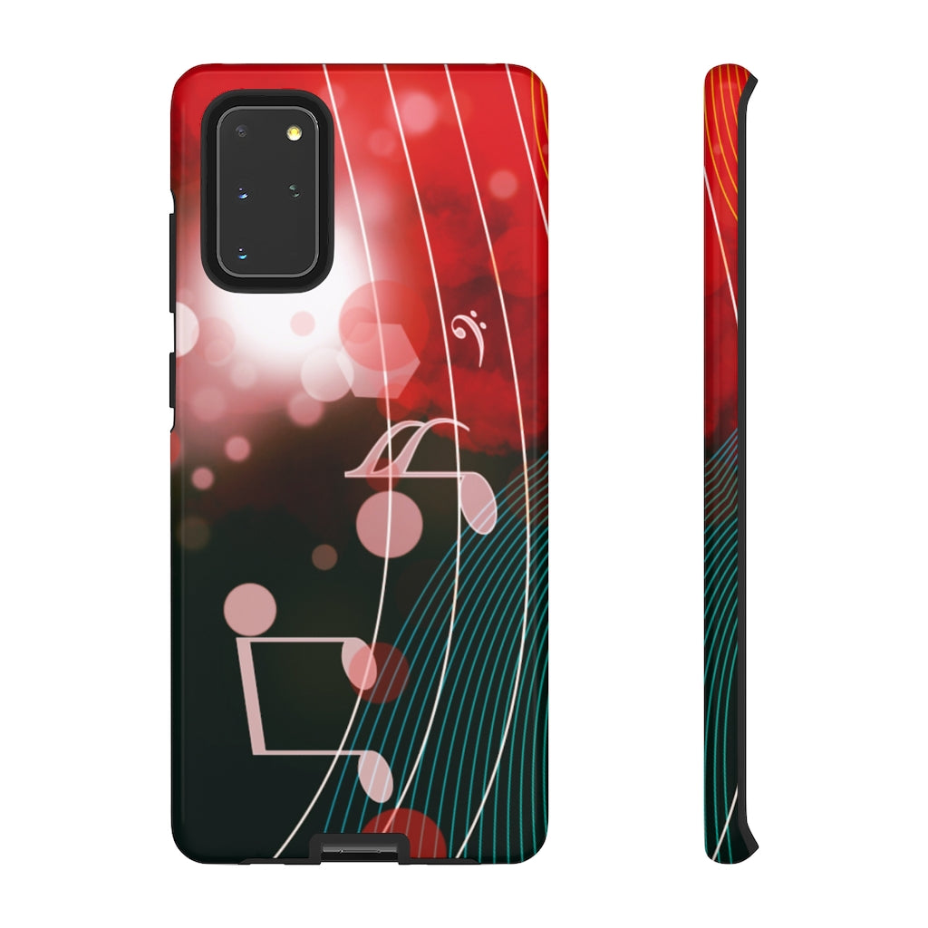 Lost Notes Music Samsung Galaxy Tough Cases