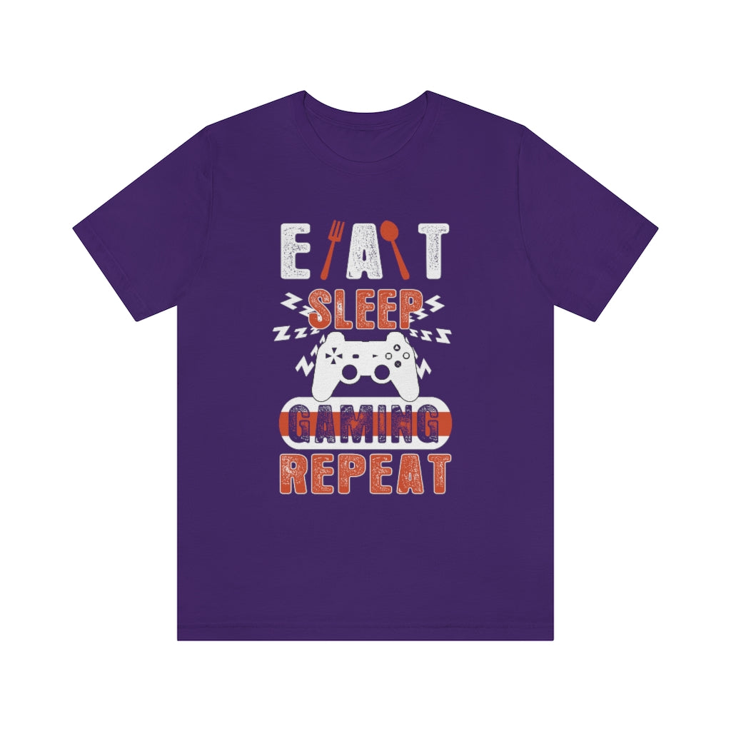 Gaming Repeat Unisex Jersey Short Sleeve Tee