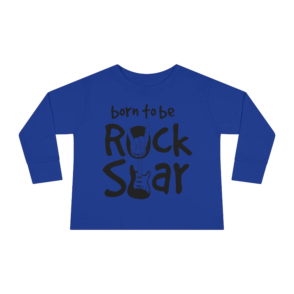 Rock Star Toddler Long Sleeve Tee