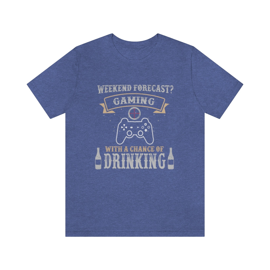 Weekend Forecast Unisex Jersey Short Sleeve Tee