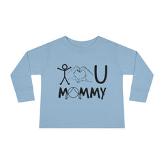 Love Mommy Toddler Long Sleeve Tee