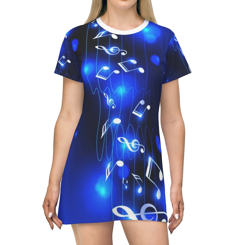 Beautiful Music T-Shirt Dress