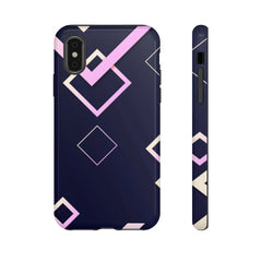 Boxed Geometric iPhone Tough Cases