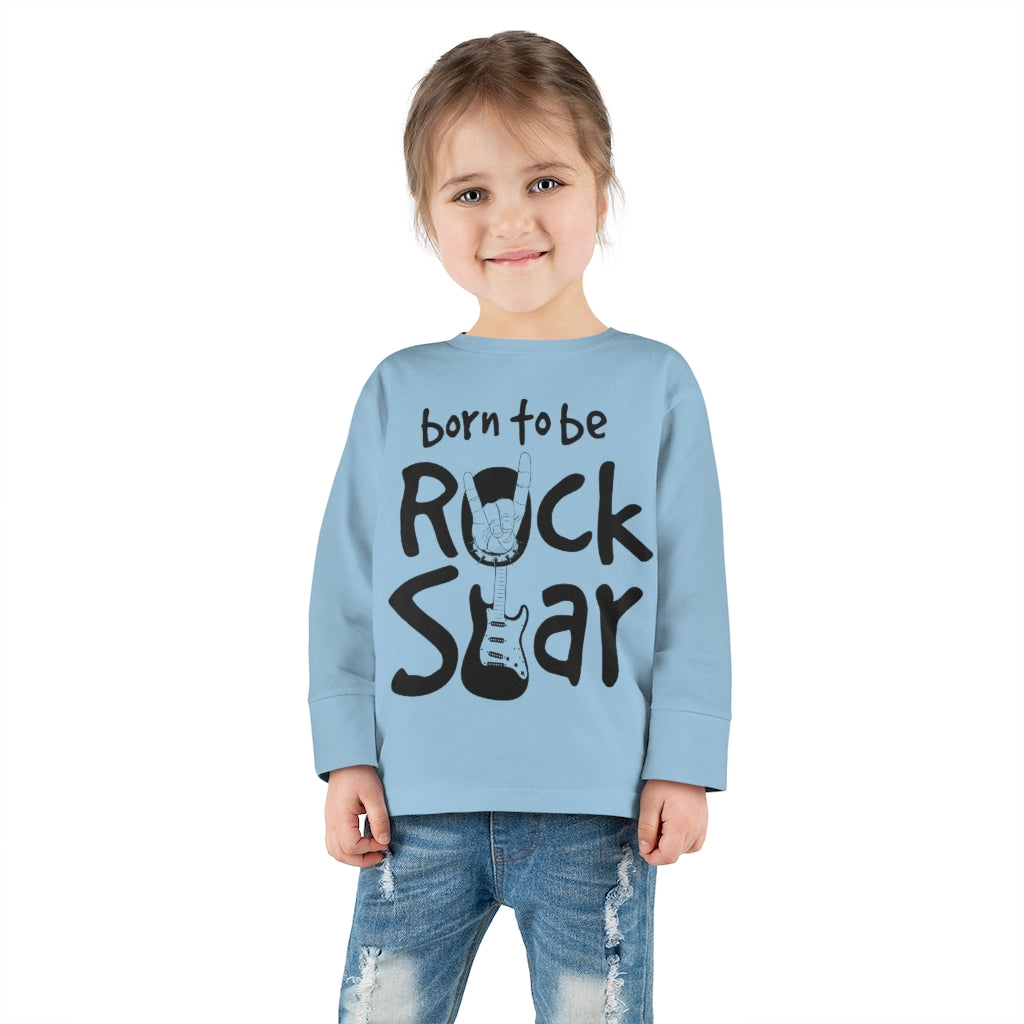 Rock Star Toddler Long Sleeve Tee
