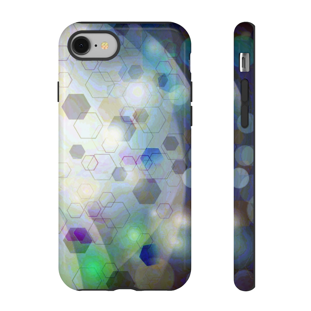 Hexagon Flash Geometric iPhone Tough Cases