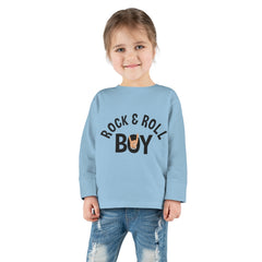 Rock And Roll Toddler Long Sleeve Tee