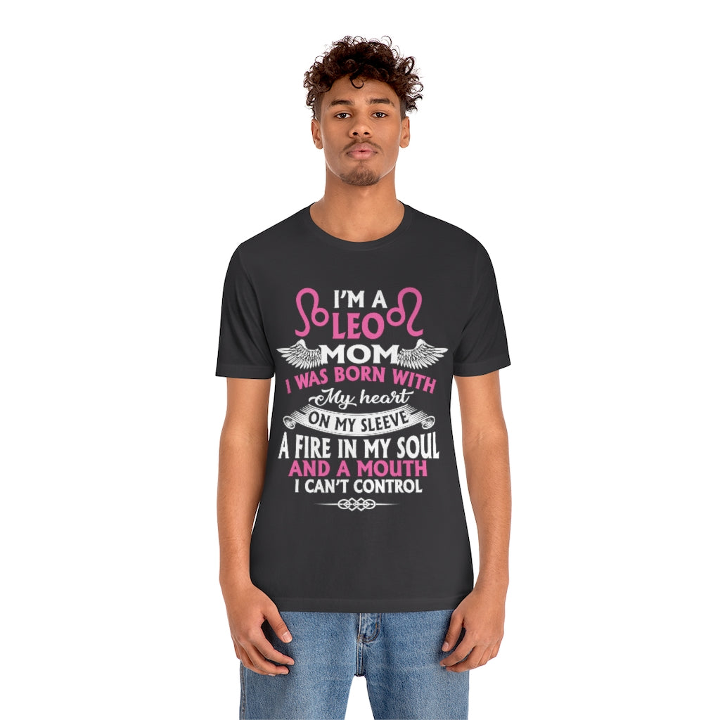 Leo Unisex Jersey Short Sleeve Tee