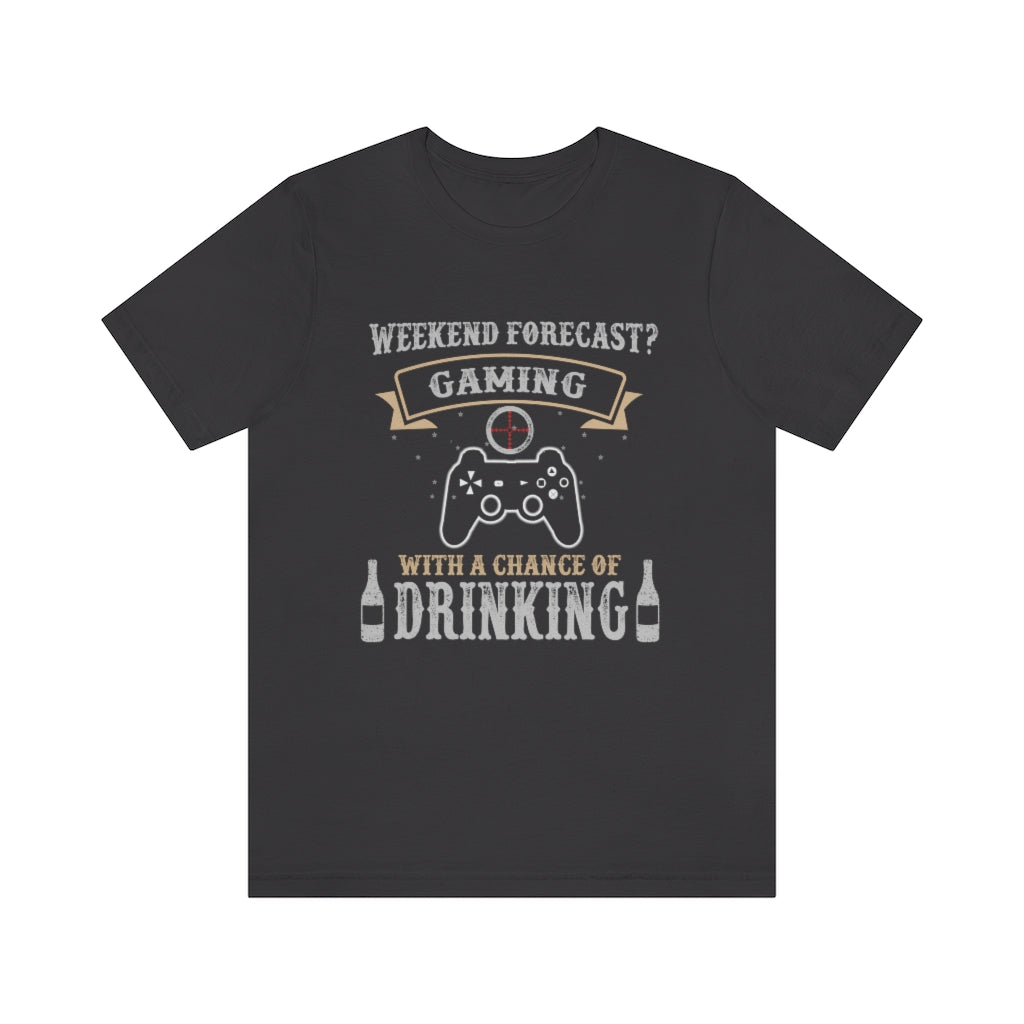 Weekend Forecast Unisex Jersey Short Sleeve Tee