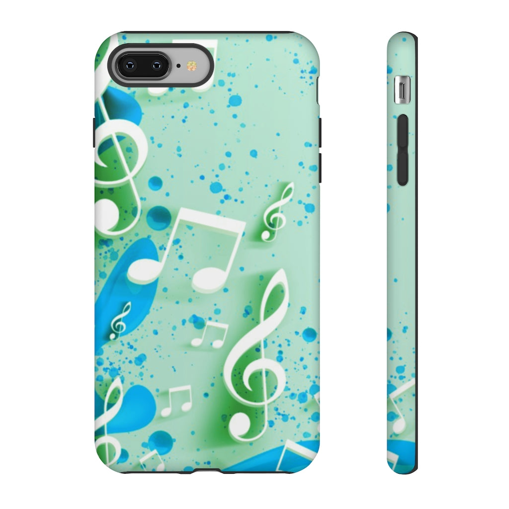 Splash Of Music iPhone Tough Cases