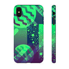 Zigzag Geometric iPhone Tough Cases
