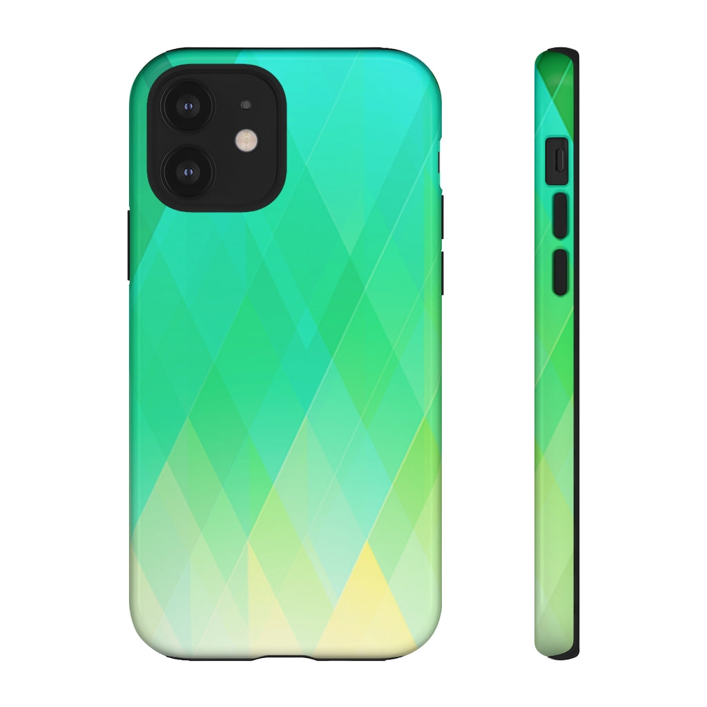 Plaid Geometric iPhone Tough Cases