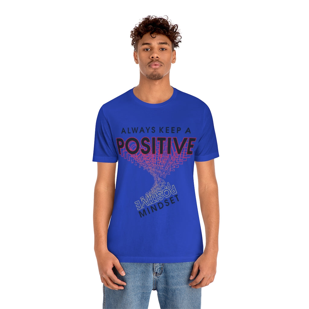 Positive Mindset Unisex Jersey Short Sleeve Tee