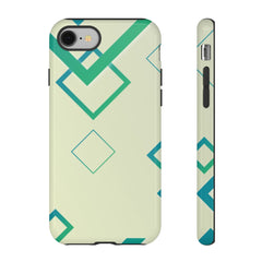 Boxed Geometric iPhone Tough Cases