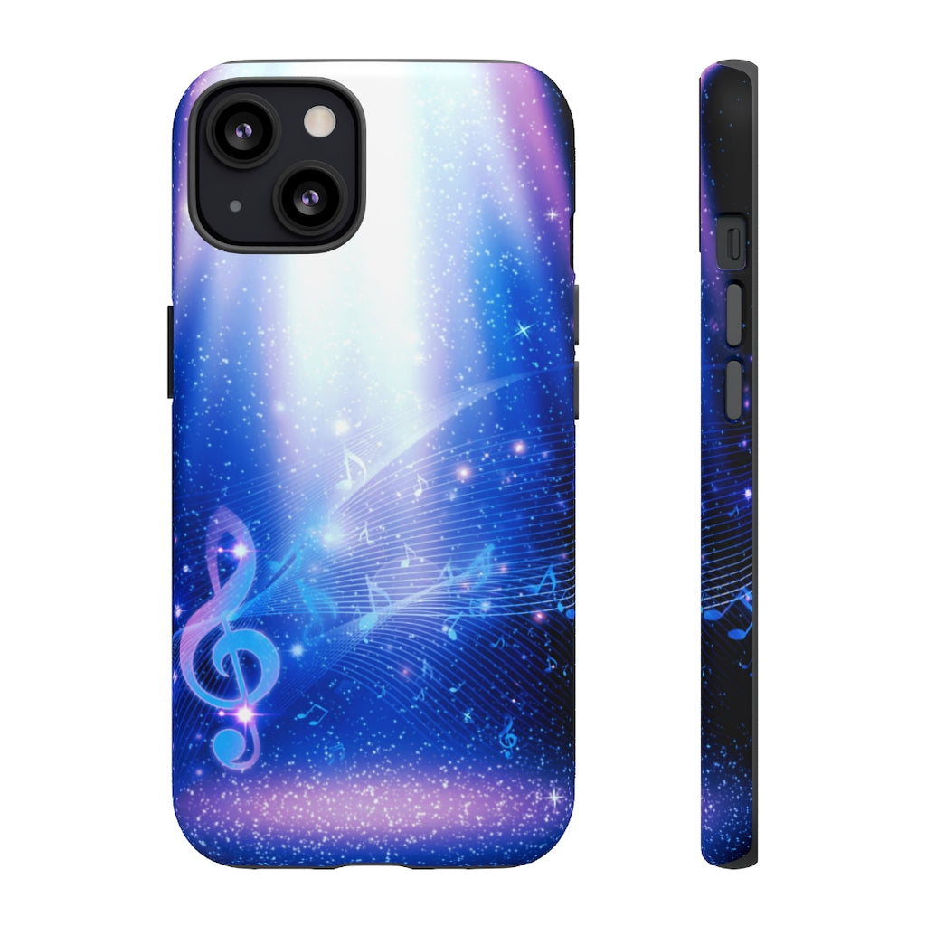 Star Rain Music iPhone Tough Cases
