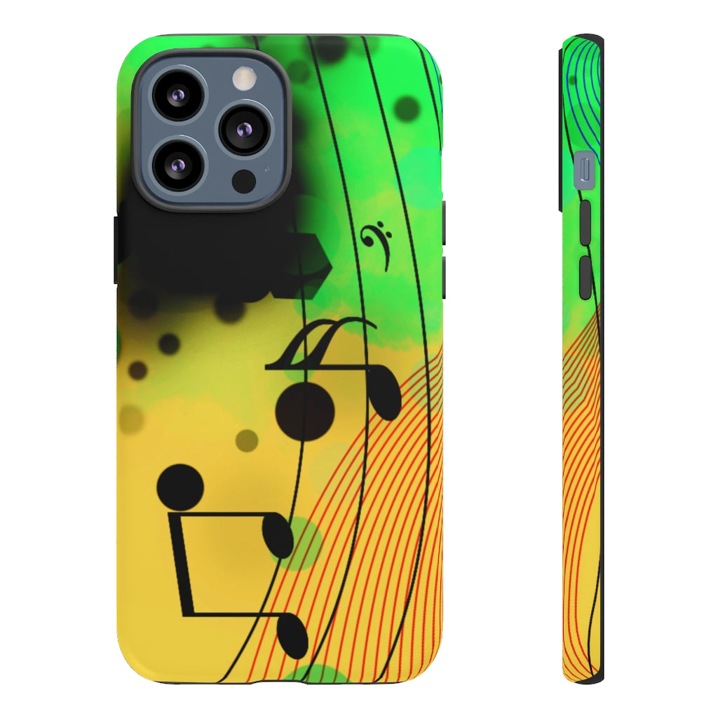 Lost Notes Music iPhone Tough Cases