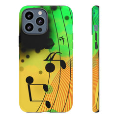 Lost Notes Music iPhone Tough Cases