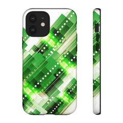 Ribbon Geometric iPhone Tough Cases