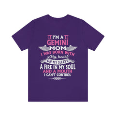 Gemini Unisex Jersey Short Sleeve Tee