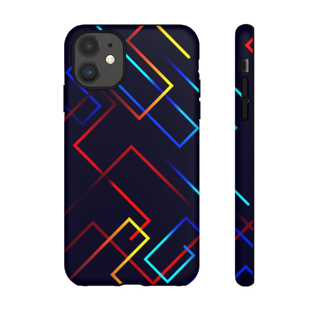 Tangled Geometric iPhone Tough Cases