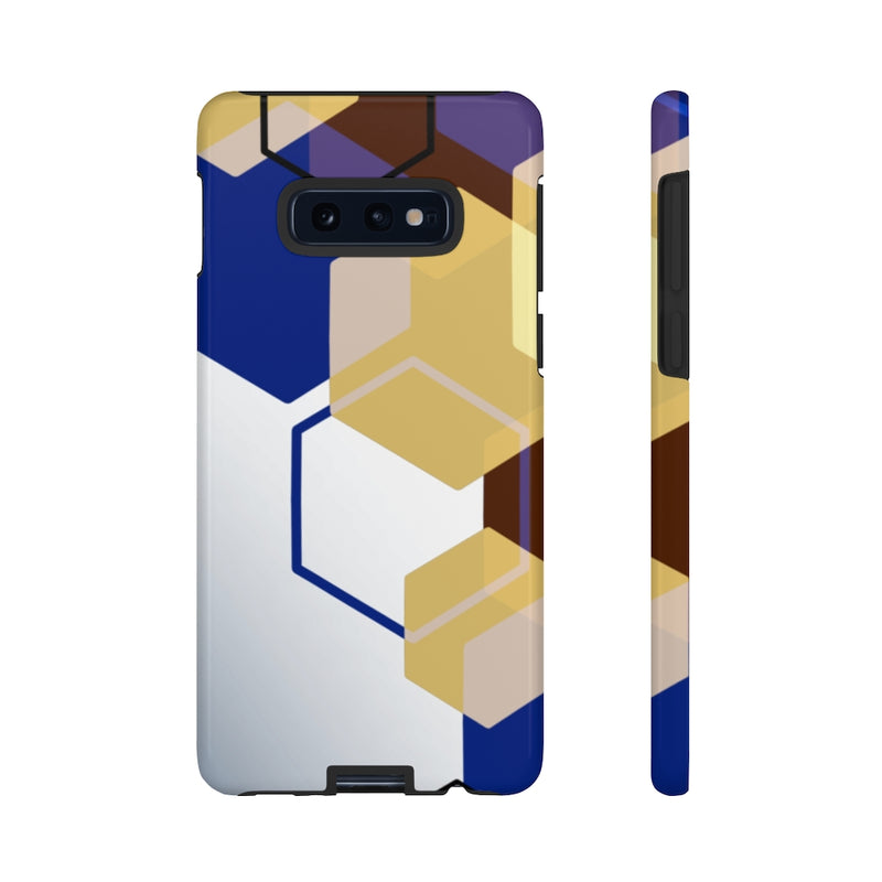 Hexagon Geometric Samsung Galaxy Tough Cases