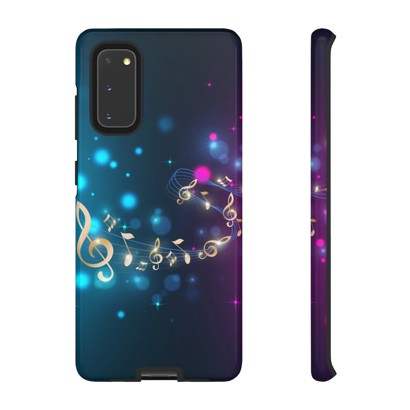 Golden Notes Music Samsung Galaxy Tough Cases
