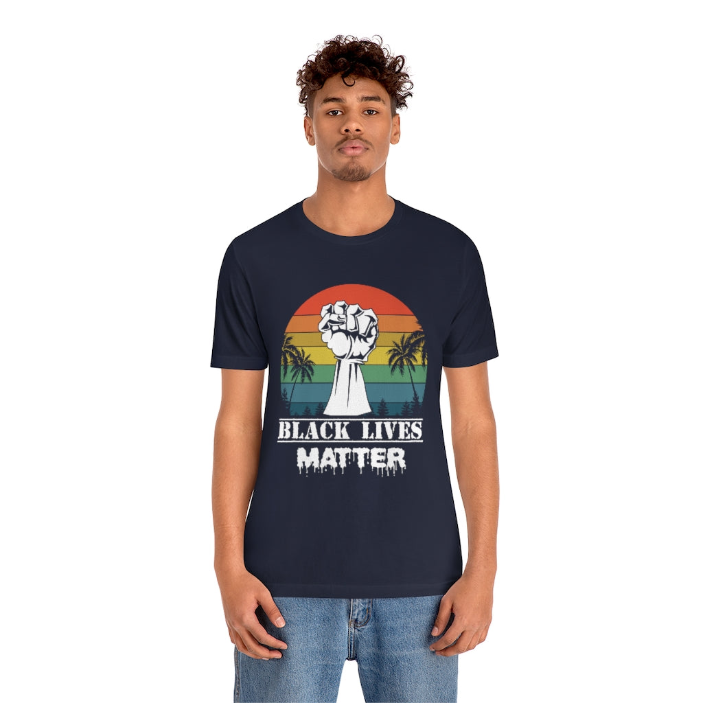 Black Lives Matter Unisex Jersey Short Sleeve Tee