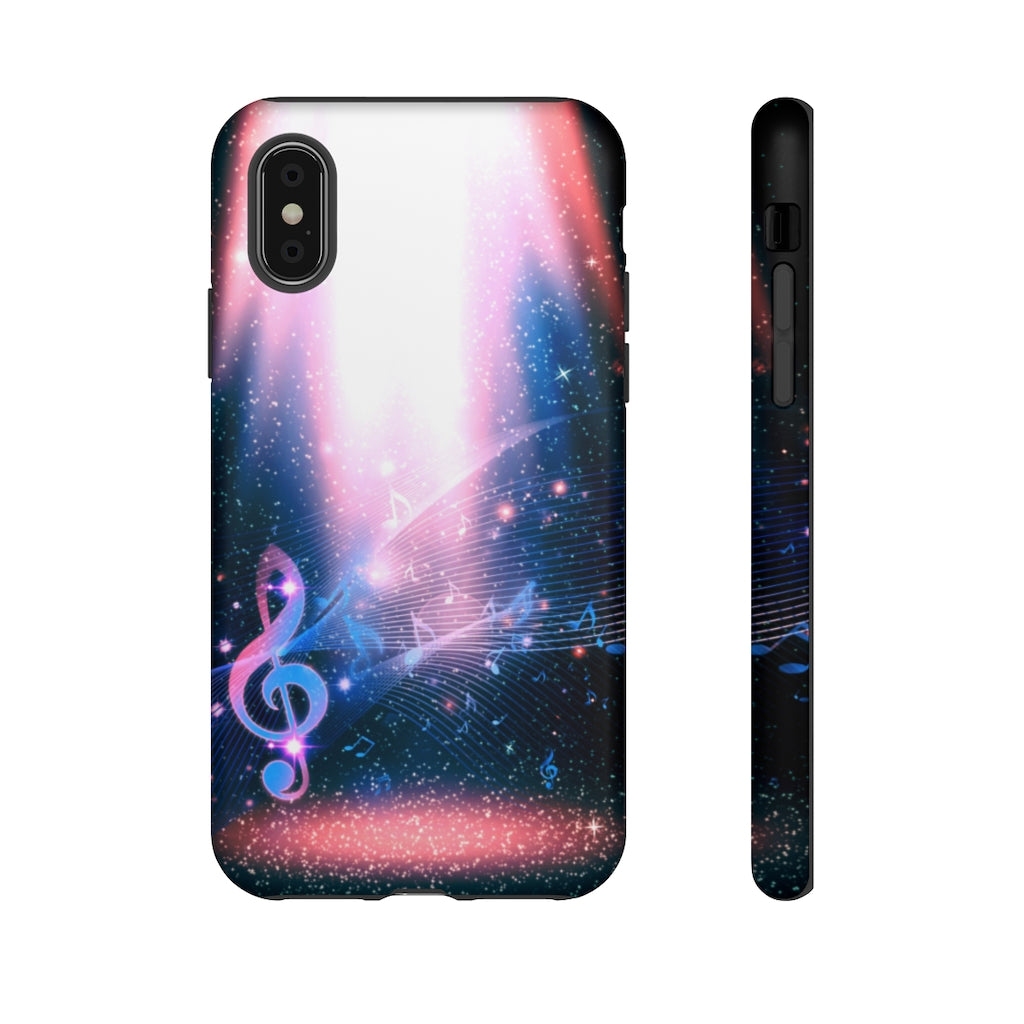 Star Rain Music iPhone Tough Cases