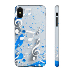 Splash Of Music iPhone Tough Cases