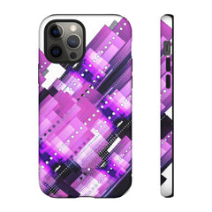 Ribbon Geometric iPhone Tough Cases
