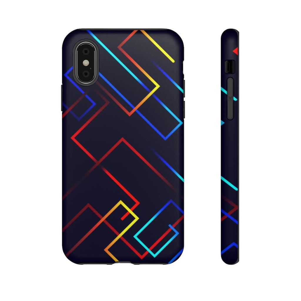 Tangled Geometric iPhone Tough Cases