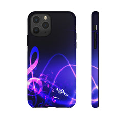 Floating Notes Music iPhone Tough Cases